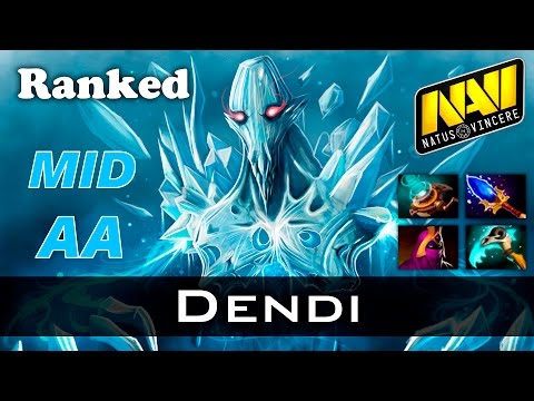 Dota 2 - Dendi MID Ancient Apparition - Ranked Match