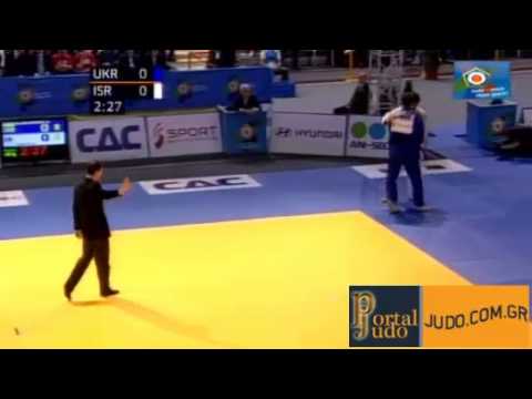 European Judo Championship Vienna 2010 Bronze -100kg Bloshenko (UKR)-Zeevi (ISR)