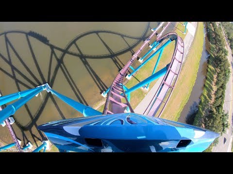 On-ride point of view of Mako