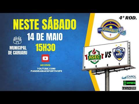 COPA PERNAMBUCO ADULTO -  ASEC x TAMANDARÉ  - 4ª ROD.
