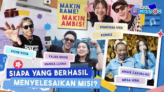 Download lagu Makin Heboh! Piche, Kenriz, Shakira, Angie, Mesa, Fajar & Manisa Berburu Misi - Idol Mission mp3 Download lagu Makin Heboh! Piche, Kenriz, Shakira, Angie, Mesa, Fajar & Manisa Berburu Misi - Idol Mission mp3