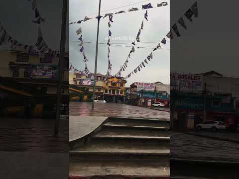 📍Tarde lluviosa desde el Parque Central de San Juan Ostuncalco, Quetzaltenango 😍🥰❤️🇫🇷🇬🇹