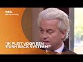 PVV-leider Geert Wilders: alle asielzoekers in Nederland uitzetten of vastzetten