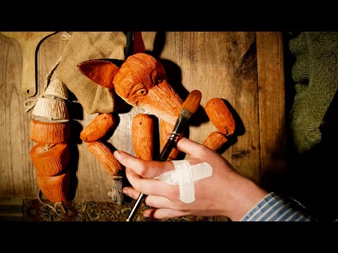 Wooden Fox - making a traditional marionette