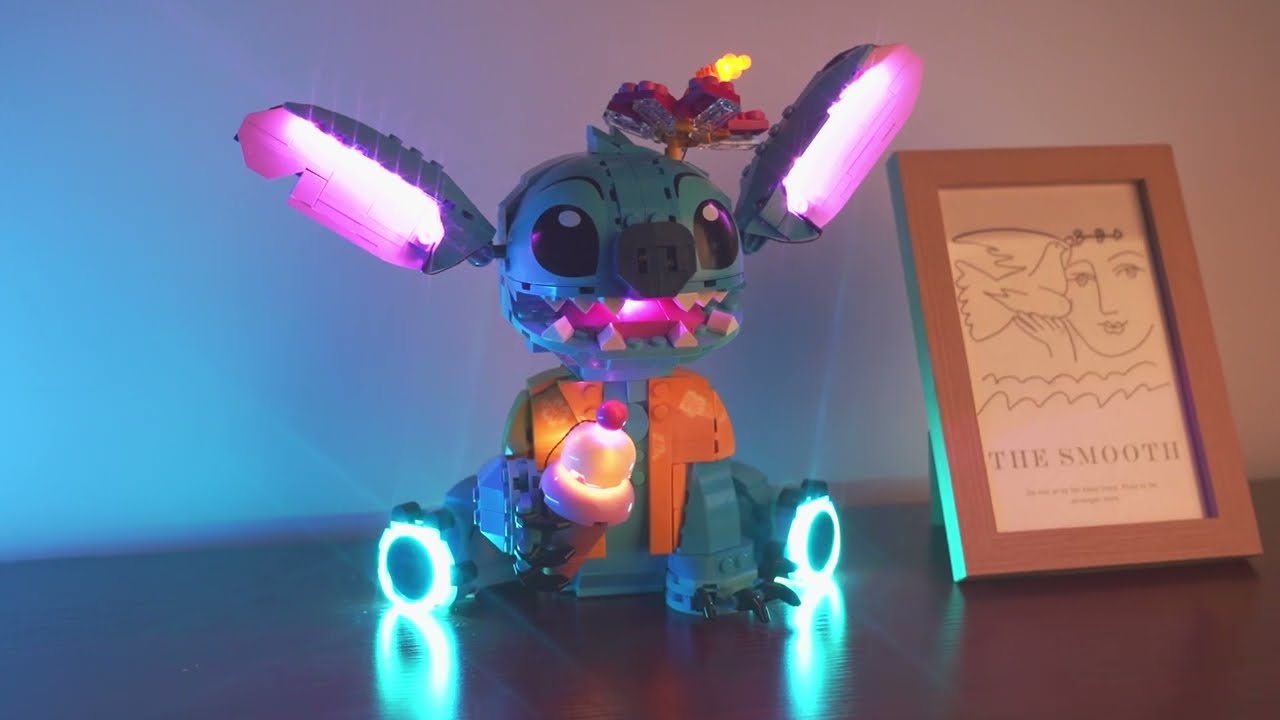 BrickBling LED-Licht-Set für LEGO® 43249 Stich