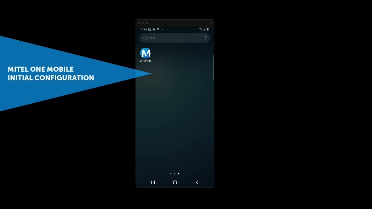 Mitel One Mobile: Configuration