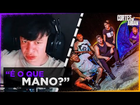ARUAN REAGE A A HISTORIA DE TERROR NA BARRACA MAIS ASSUSTADORA DE TODAS! - Cortes do Aruan