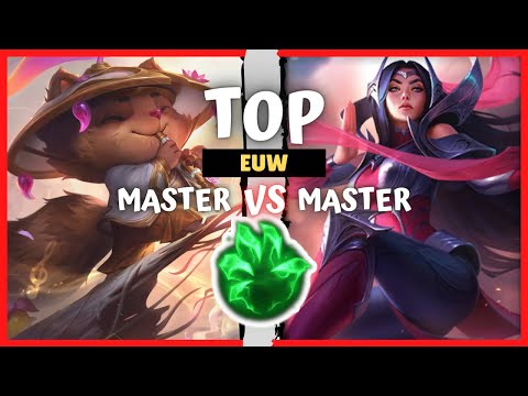 EU Master Teemo Top vs Irelia - EUW Rank S10