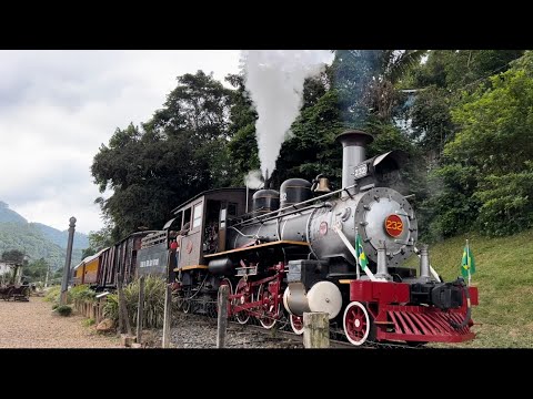 Trem Maria Fumaça em Apiúna- SC 🚂🛤