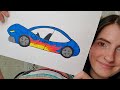 Let S Draw Hot Wheels Car