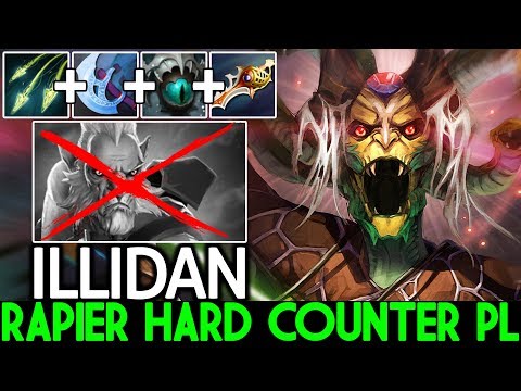 ILLIDAN [Medusa] Rapier Build Hard Counter PL Insane Plays 7.24 Dota 2