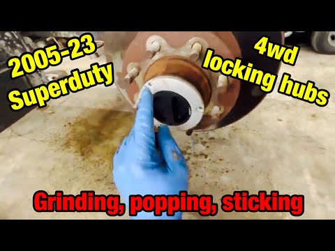 2005 - 23 Superduty 4wd locking hubs