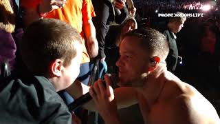 Dan Reynolds of Imagine Dragons restoring faith in humanity