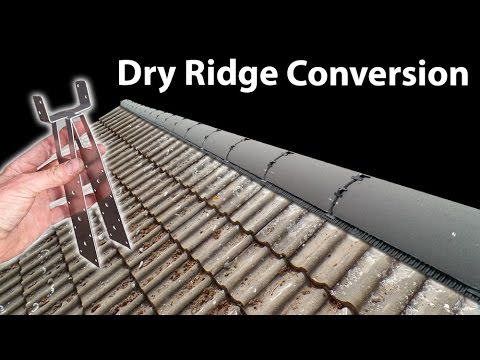 Replace or Re-lay Ridge Tiles - Install a Dry Ridge System