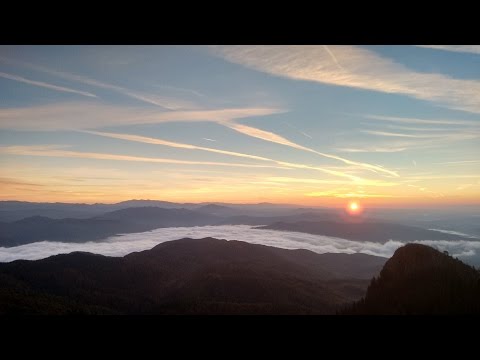 Cozia la bocanc - Dupa ploaie si furtuna, apare soarele