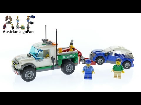 Vidéo LEGO City 60081 : Le pick-up dépanneuse