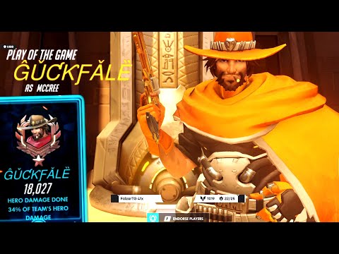 Gale Top 268 DPS Main McCree - POTG! [ Overwatch Season 26 Top 500 ]