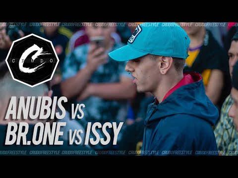 ISSY vs ANUBIXSS vs BR. ONE - (OCTAVOS) # FECHA 2 - Crudo Freestyle