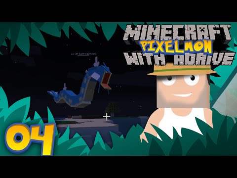 Minecraft PIXELMON with aDrive! Ep04 "SUSHI!" - PocketPixels White Let's Play!