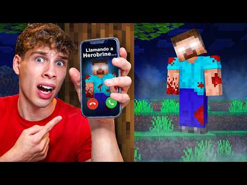 NUNCA LLAMES a Todas las ENTIDADES de TERROR en Minecraft