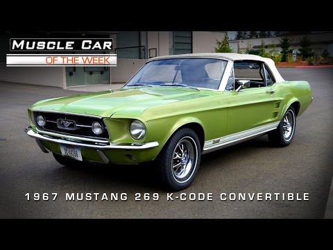 Muscle Car Of The Week Video #5: 1967 Ford Mustang GTA 289 K-Code Convertible