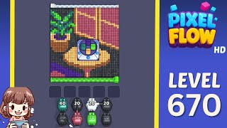 Pixel Flow Level 670