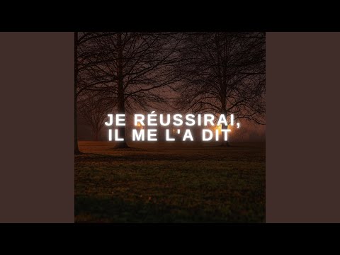 JE RÉUSSIRAI IL ME L'A DIT