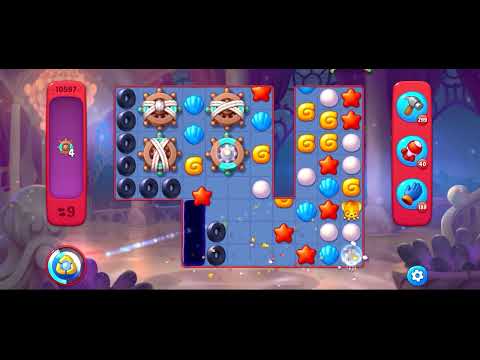 Fishdom Hard level 10597 no boosters フィッシュダム ハード