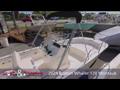 Boston Whaler 170 Montauk video