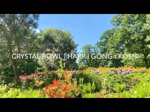 CRYSTAL HARP | CRYSTAL BOWLS | KOSHI CHIMES | CHAU GONG SOUND HEALING (Sound Bath)