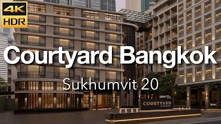 🇹🇭4K HDR | Courtyard by Marriott Bangkok Sukhumvit 20: Room Tour, Pool & Best Br