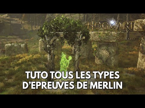 Hogwarts Legacy Tutorial FR: Merlin's Trials, Solution to all Types of Puzzles 🧩