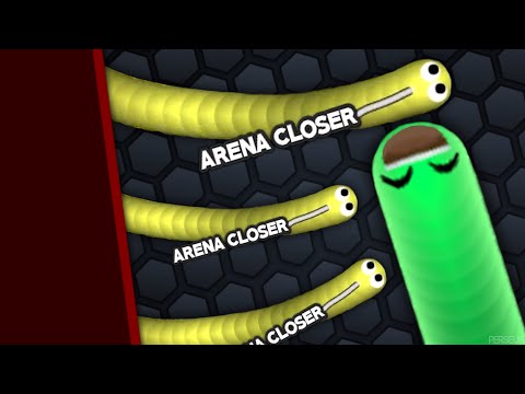 Slither.io - *NEW* ARENA CLOSER IN SLITHERIO!? PLAYING AS ARENA CLOSER!