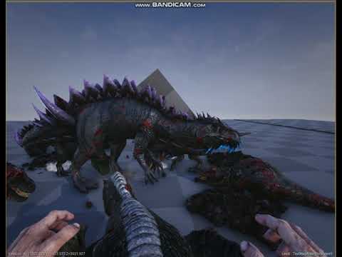 Ark Unnatural Evolution Mod testing: Macrocercodraco