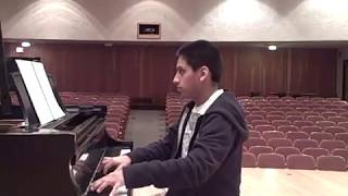 Mike Ring plays his piano transcription of "Farewell" from Pocahontas (by Alan Menken)