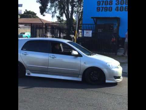 Toyota Corolla Sportivo sports exhaust