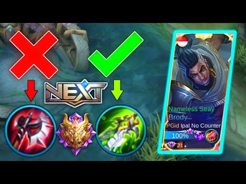 BRODY BEST BUILD 2021 "INSANE DAMAGE" Top 1 Global Brody Build | Brody Gameplay | MLBB