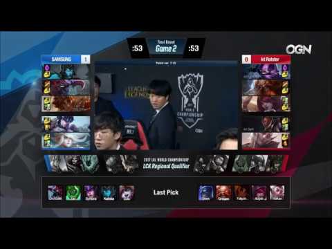 [Vé CKTG Khu vực LCK] SSG Ruler (Kalista) vs KT Deft (Xayah) game 2 highlights | SSG vs KT game 2