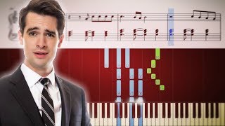 OLD FASHIONED (Panic! At The Disco) - Piano Tutorial + SHEETS