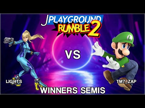 JPlayground Rumble 2 Winners Semis - Lights (ZSS) Vs TM7_ZAP (Luigi/Bowser Jr)