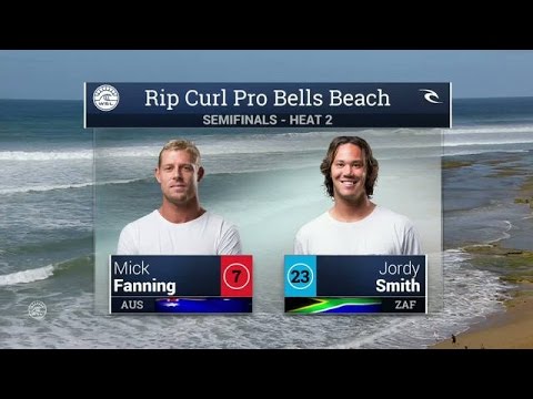 2016 Rip Curl Pro Bells Beach: Semifinal 2 Video