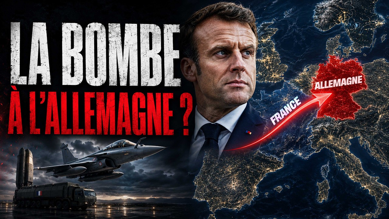 MACRON va-t-il donner l’ARME NUCLÉAIRE avec l’Allemagne ?