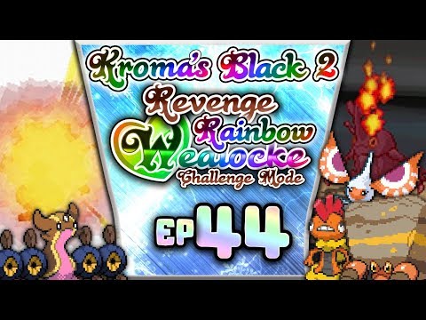 Pokémon Black 2 "No Healing" REVENGE "Rainbow" Wedlocke, PART 44 - Guts! Do You Have It?