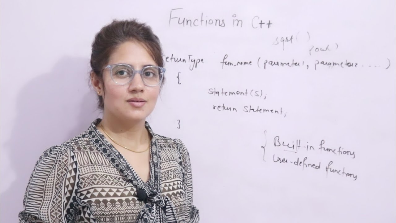 Functions in C++ | Introduction to Functions | C++ Placement Course | Lecture 64