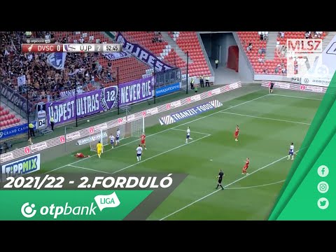 DVSC – Újpest FC | 2-2 | (0-1) | OTP Bank Liga | 2. forduló | MLSZTV