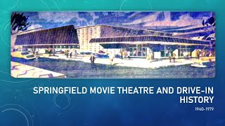 Springfield, Illinois movie theatre and drive-in history 1940-1979