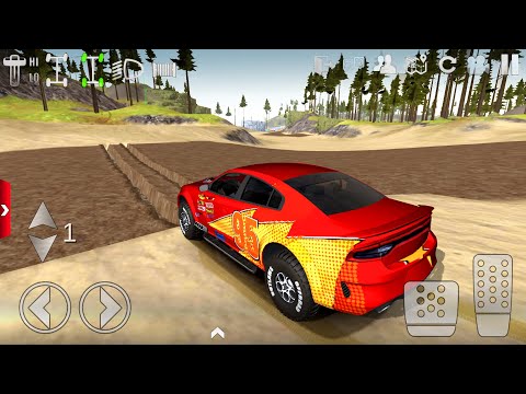 Lightning McQueen Dirt Car driving 3d Extreme Off-Road #1 - Offroad Outlaws Best Android GamePlay