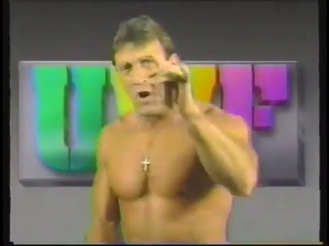 Paul Orndorff cuts a promo on Steve Williams - Box Office - 12/17/1990 - UWF