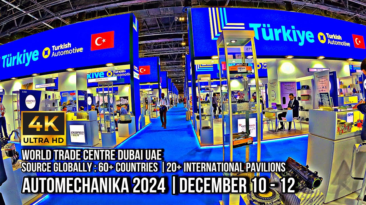 Automechanika Dubai 2024 | 4K Full HD Virtual Tour Inside Exhibition Center | Mely Mar