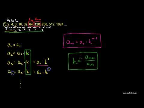 Che cos’è una progressione geometrica?